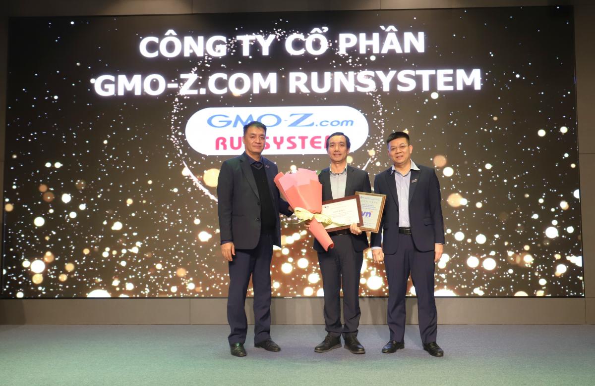 Nhà đăng ký có số lượng tên miền ".VN" phát triển tốt nhất năm 2024: Công ty Cổ phần GMO-Z.com RUNSYSTEM
